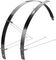 Flat Fender Schutzblech Set VR+HR - schwarz/41,8 mm / 28"