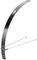 Flat Fender Schutzblech Set VR+HR - schwarz/41,8 mm / 28"