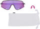 100% Slendale Mirror Sportbrille - polished translucent grey | purple multilayer mirror