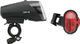 busch+müller Ixon IQ Premium + Ixback Senso LED Lighting Set - StVZO Approved - black