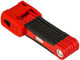 Bordo Granit XPlus 6500 Folding Lock w/ Carrying Bag - red/85 cm