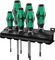 Wera Juego de destornilladores Kraftform Plus TORX® - negro-verde