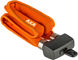 Axa Foldable 600 Faltschloss - orange/95 cm