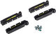 Plaquettes de Frein Cartridge FlashPro Carbon pour Shimano/SRAM - black prince/universal