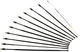 Ksyrium SLS/SLE/SL / Ksyrium Pro Exalith Spare Spokes - 2011-2016 - black/275 mm
