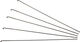 Super Comp® 1.8 / 1.7 / 2.0 Speichen - 5 Stück - schwarz/256 mm