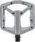 crankbrothers Stamp 2 Platform Pedals - raw silver/small