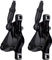 SRAM Set freno disco hidr. Apex 1 HRD d+t c. man. cambios/frenos DoubleTap® - black/Set/left/right (side-specific)