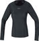 GORE Wear GWS Base Layer Thermo Shirt L/S Damen Unterhemd - black | XS
