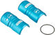 Casquillo de manillar de aluminio 27.0 - azul/universal