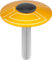Cinelli Capuchon de Direction Top Cap - gold