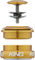 Chris King InSet i8 ZS44/28.6 - EC44/33 GripLock Headset - gold/1 1/8" - 1 1/4" tapered/ZS44/28,6 - EC44/33