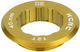 KCNC Anillo de bloqueo de cassettes Lock Ring p. Campagnolo 10 velocidades - gold/12 dientes