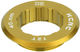 Anillo de bloqueo de cassettes Lock Ring p. Campagnolo 10 velocidades - gold/12 dientes