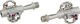 Xpedo Pedales de clip M-Force 8 CR - plata