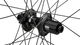 Set de Roues en Carbone ZTR Bravo Team Disc 6 trous 27,5" - black-white/Set de 27,5" (avant 15x100 + arrière 12x142) Shimano
