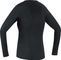 GORE Wear M Base Layer Shirt L/S Damen Unterhemd - black | XS