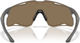 Oakley Gafas de deporte Cybr Lightning - matte grey | prizm 24k