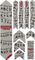 All Mountain Style Stranger Things Frame Guard Extra Frame Protection Stickers - lightbulbs black