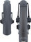 Topeak TetraFender G1 & G2 Front & Rear Mudguard Set - black