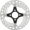 Shimano RT-MT800 Center Lock Brake Rotor for XT w/ Magnet + Internal Teeth - silver-black/160 mm