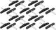 Shimano M70T2 Brake Shoes - 10 Pairs - black/universal