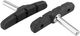 Zapatas de frenos M70T2 - 10 pares - negro/universal