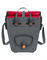 Aqua Front Panniers - indian red/28 litres