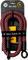 tex-lock Eyelet chain lock + D-lock shackle lock - chateau red