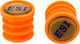 Embouts de Guidon Bar Plugs - orange/universal