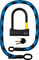 tex-lock Eyelet chain lock + D-lock shackle lock - morpho blue