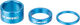 KCNC Headset Spacer Set für 1 1/8" 3-teilig - blue