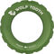 Wolf Tooth Components Anillo de bloqueo Center Lock - green