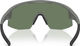 Bliz Matrix Nano Optics Photochromic Sports Glasses - matte grey | smoke w purple multi