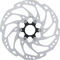 Shimano SM-RT70 Center Lock Brake Rotor for SLX w/ External Teeth - silver/203 mm