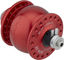 SON 28 disc center lock hub dynamo - red/36 hole