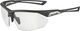 Alpina Nylos HR Sports Glasses - black transparent matt | clear