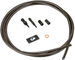 Goodridge Kit cables acero flexibles p. Tech 3/Tech Evo/Tech V2/Moto/Mono Mini - carbon-look/rueda trasera