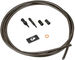 Braided Brake Hose Kit for Tech3/TechEvo/TechV2/Moto/MonoMini - carbon-look/rear