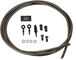 Braided Brake Hose Kit for Shimano Deore/XT/XTR - carbon-look/rear