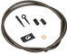 Braided Brake Hose Kit Formula The One/R1/RX/Mega/Avid Juicy 5/7 - carbon-look/front