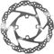 Brake Rotor Rohloff 4-Bolt - silver/160 mm