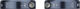 Peaty's Bagues de serrage Monarch Grips - slate