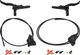 Shimano Set de frenos de disco BR-MT410 + BL-MT401 d+t J-Kit - negro/Set/left/right (side-specific)