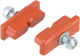 Kool Stop V-Brake T8 Continental Brake Shoes - salmon/universal