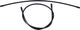 Shimano CUES Schaltgriff SL-U6000 Mono Klemmschelle mit Ganganzeige 2-fach - schwarz/2-fach