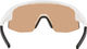 Bliz Lunettes de sport Matrix Small Nano Optics Nordic Light - matte white/coral-orange-blue