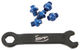 CONTEC Ersatzpins R-Pins für Plattformpedale - blue steel/universal