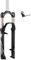 30 Silver TK Coil PopLoc Remote 26" Suspension Fork - gloss black/100 mm / 1 1/8 / 9 x 100 mm