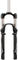 30 Silver TK Coil PopLoc Remote 26" Suspension Fork - gloss black/100 mm / 1 1/8 / 9 x 100 mm